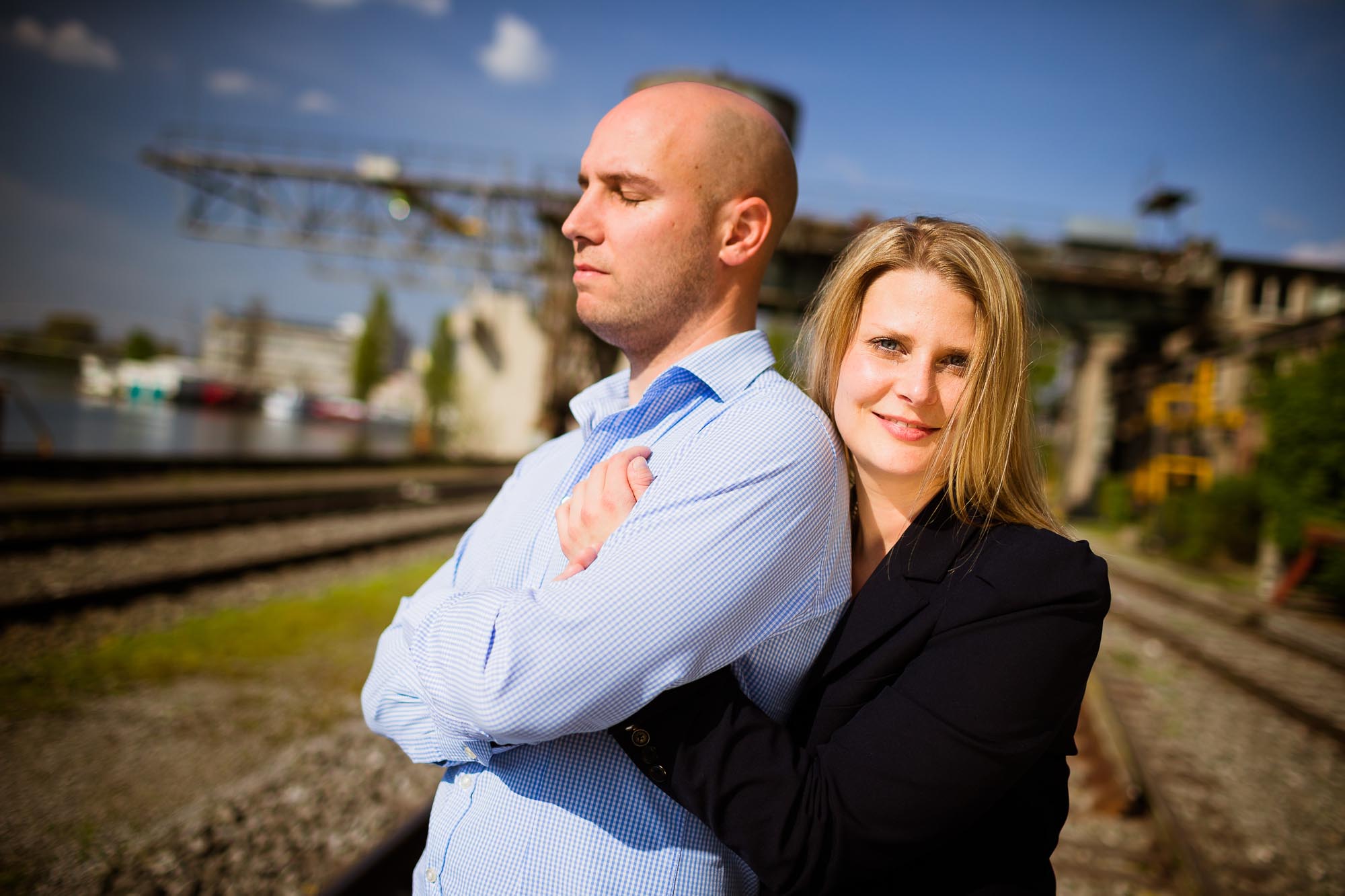 Regula und Nick basel ostquai rhein dreilaendereck 3574