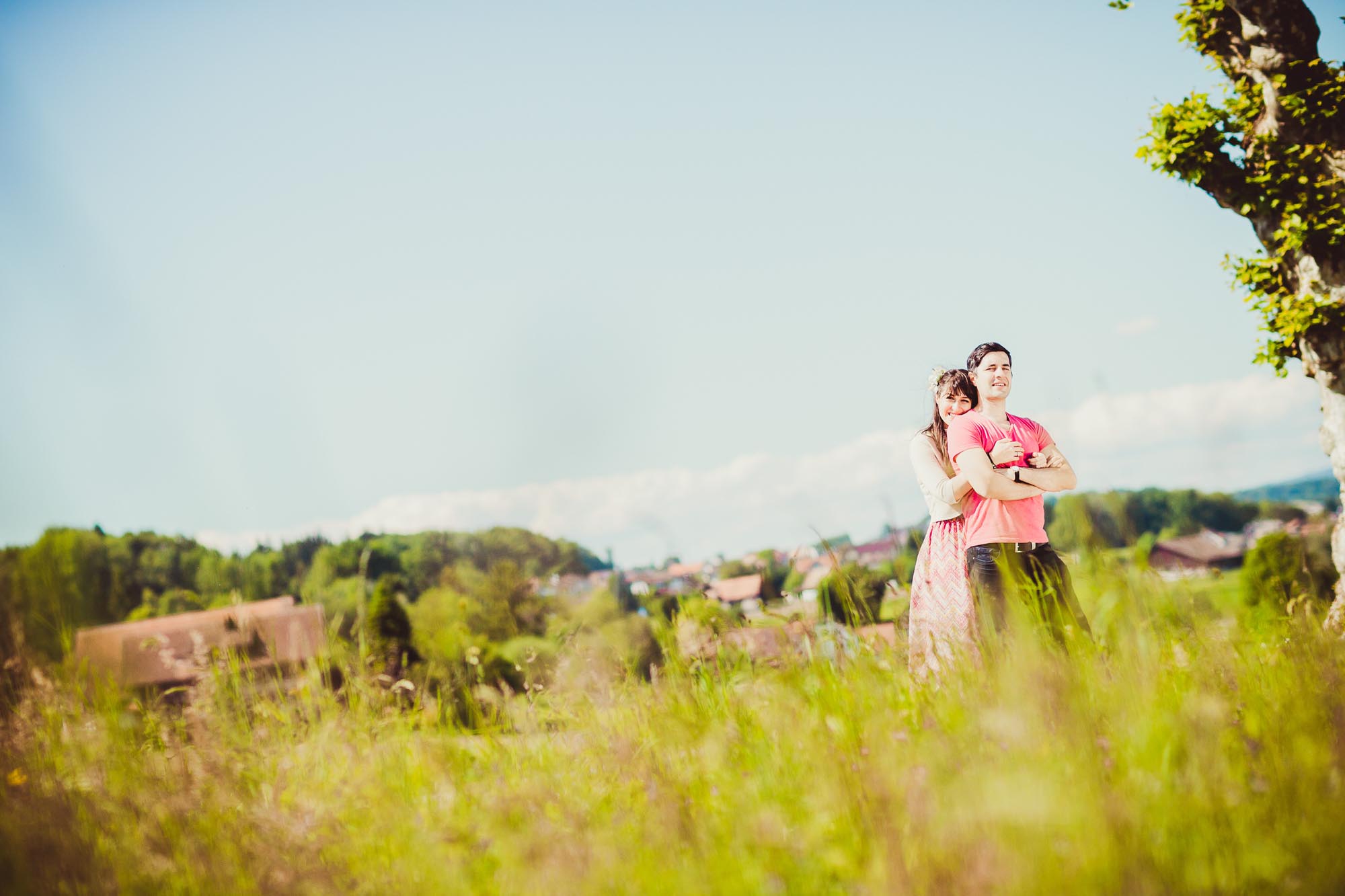 Sabrina und Christian Kapelle Maria Hilf Merenschwand 9206