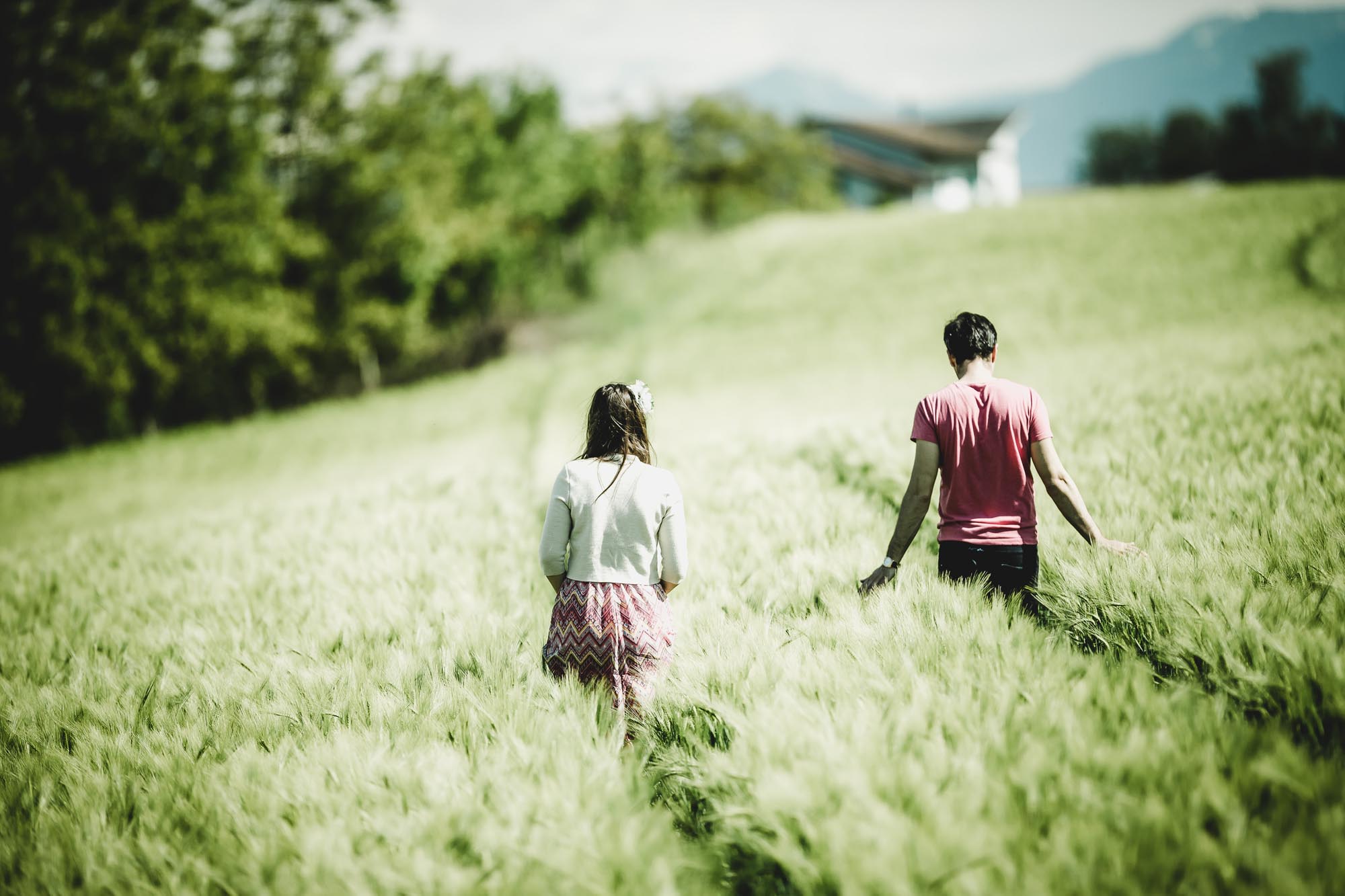 Sabrina und Christian Kapelle Maria Hilf Merenschwand 9264