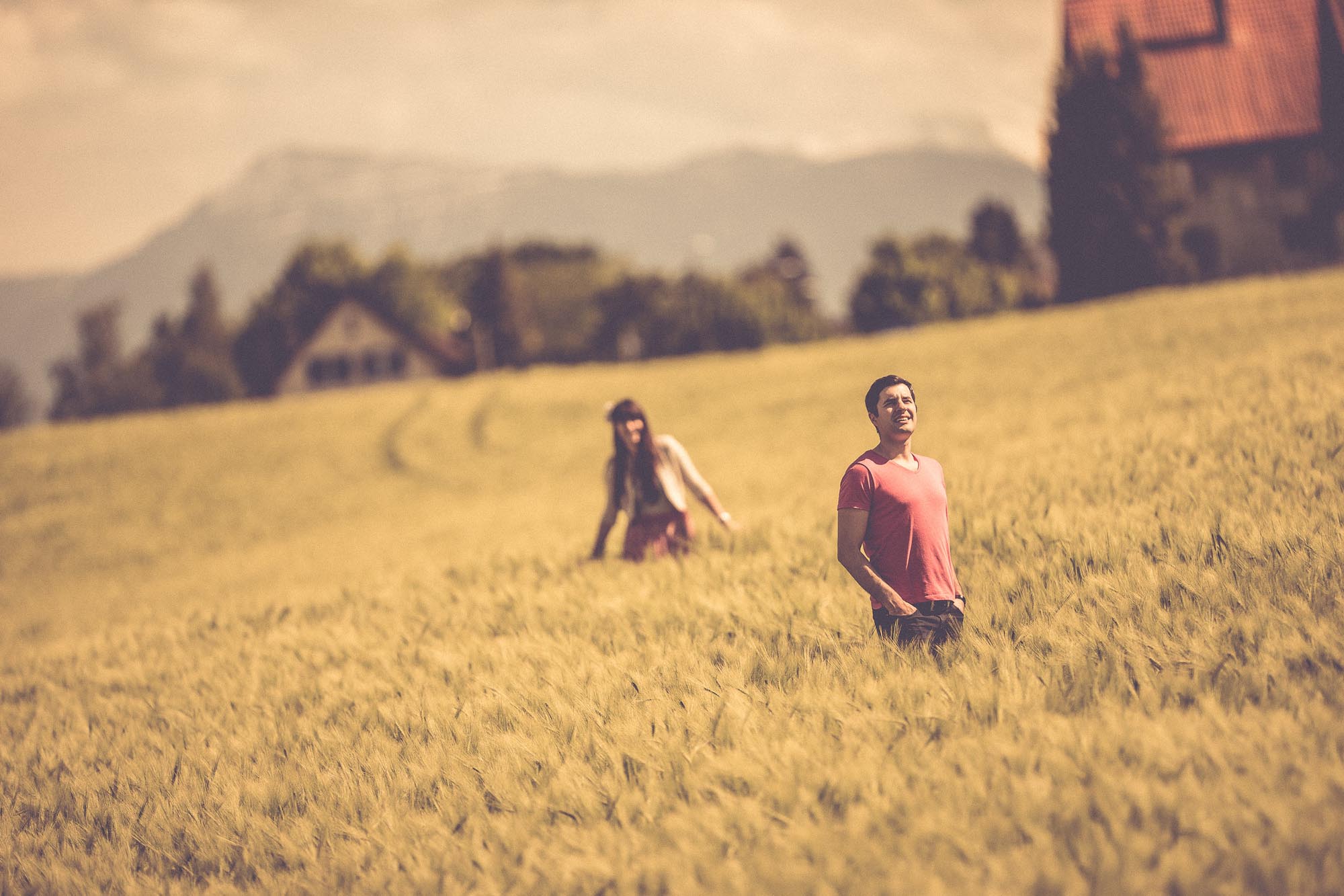 Sabrina und Christian Kapelle Maria Hilf Merenschwand 9345