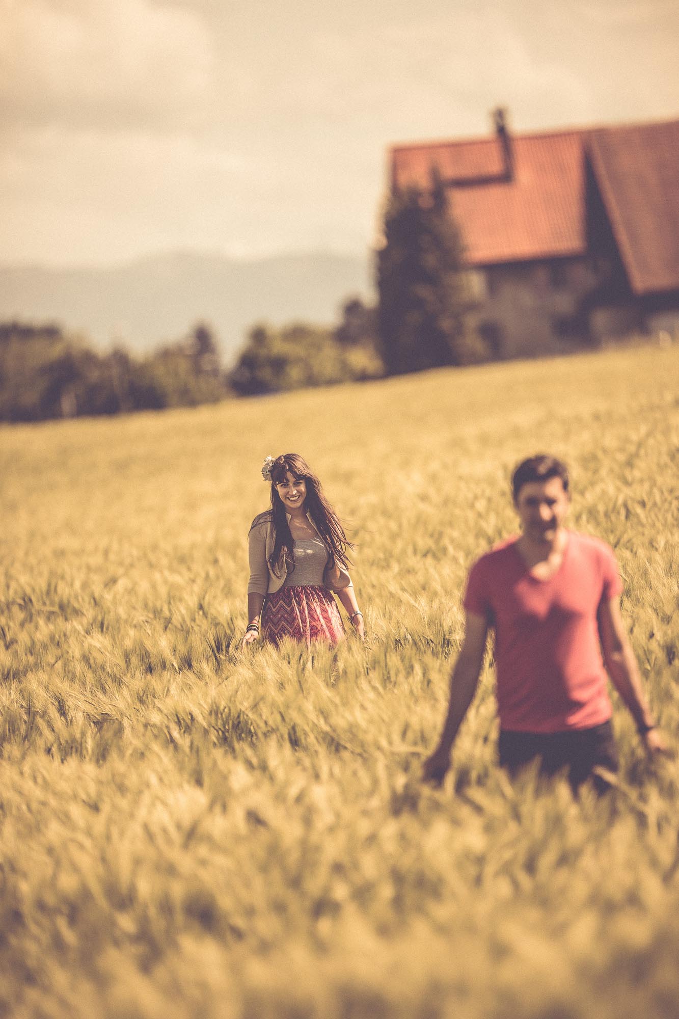 Sabrina und Christian Kapelle Maria Hilf Merenschwand 9377