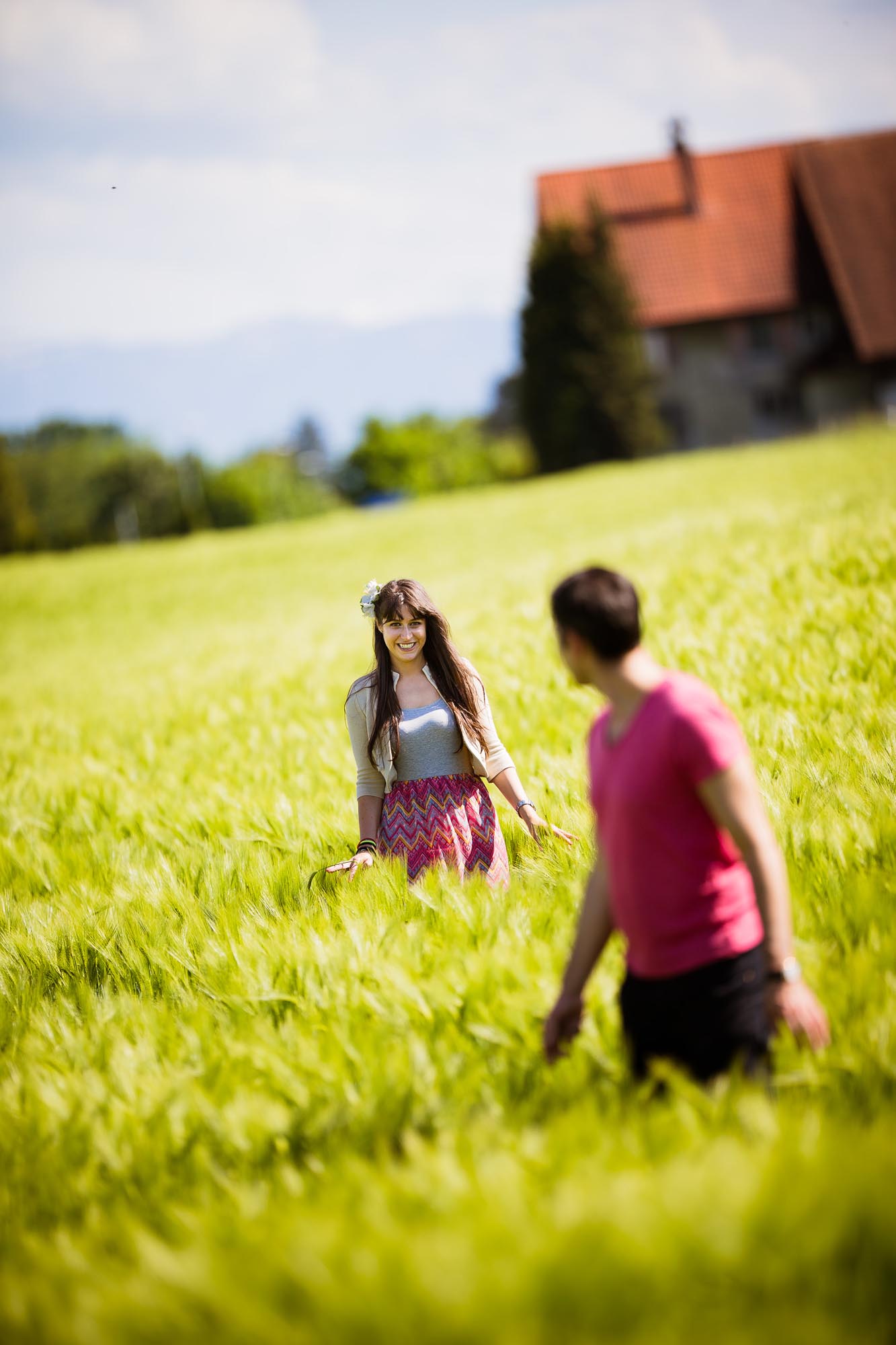Sabrina und Christian Kapelle Maria Hilf Merenschwand 9384