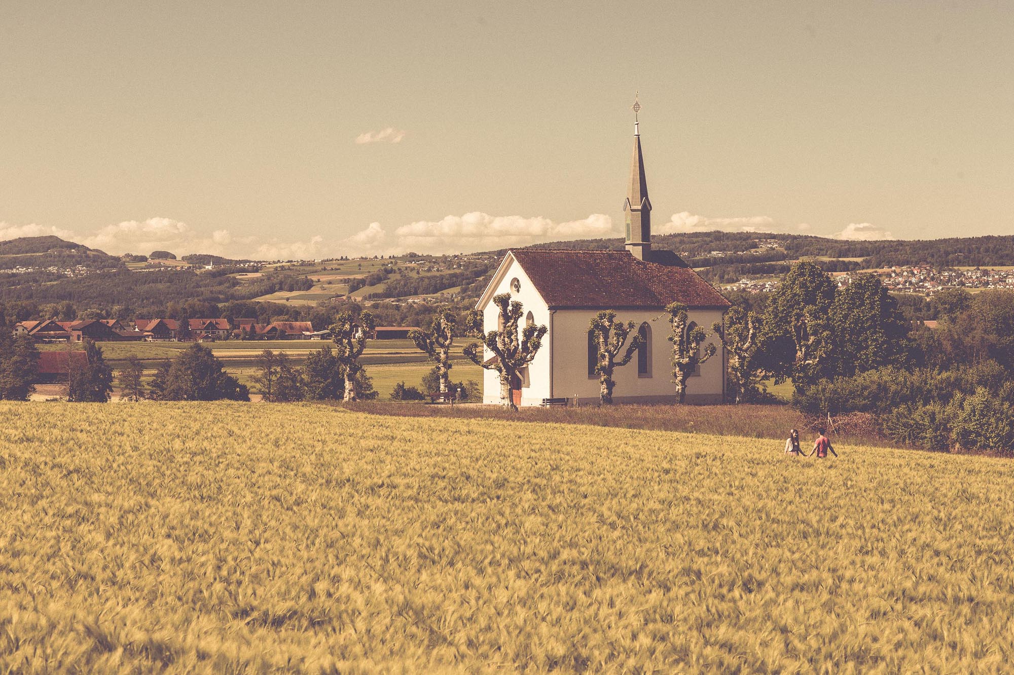 Sabrina und Christian Kapelle Maria Hilf Merenschwand 9503