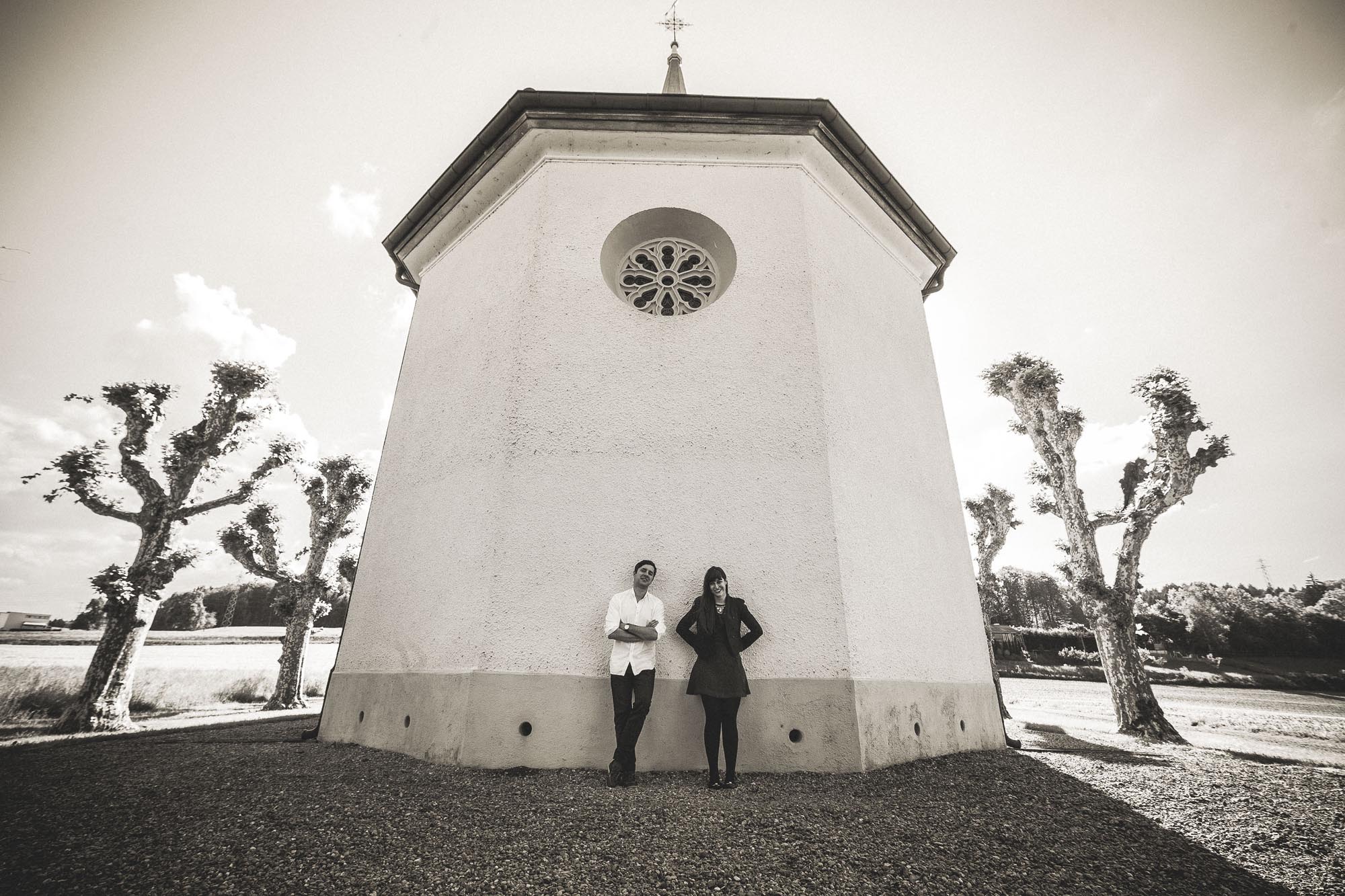 Sabrina und Christian Kapelle Maria Hilf Merenschwand 9759