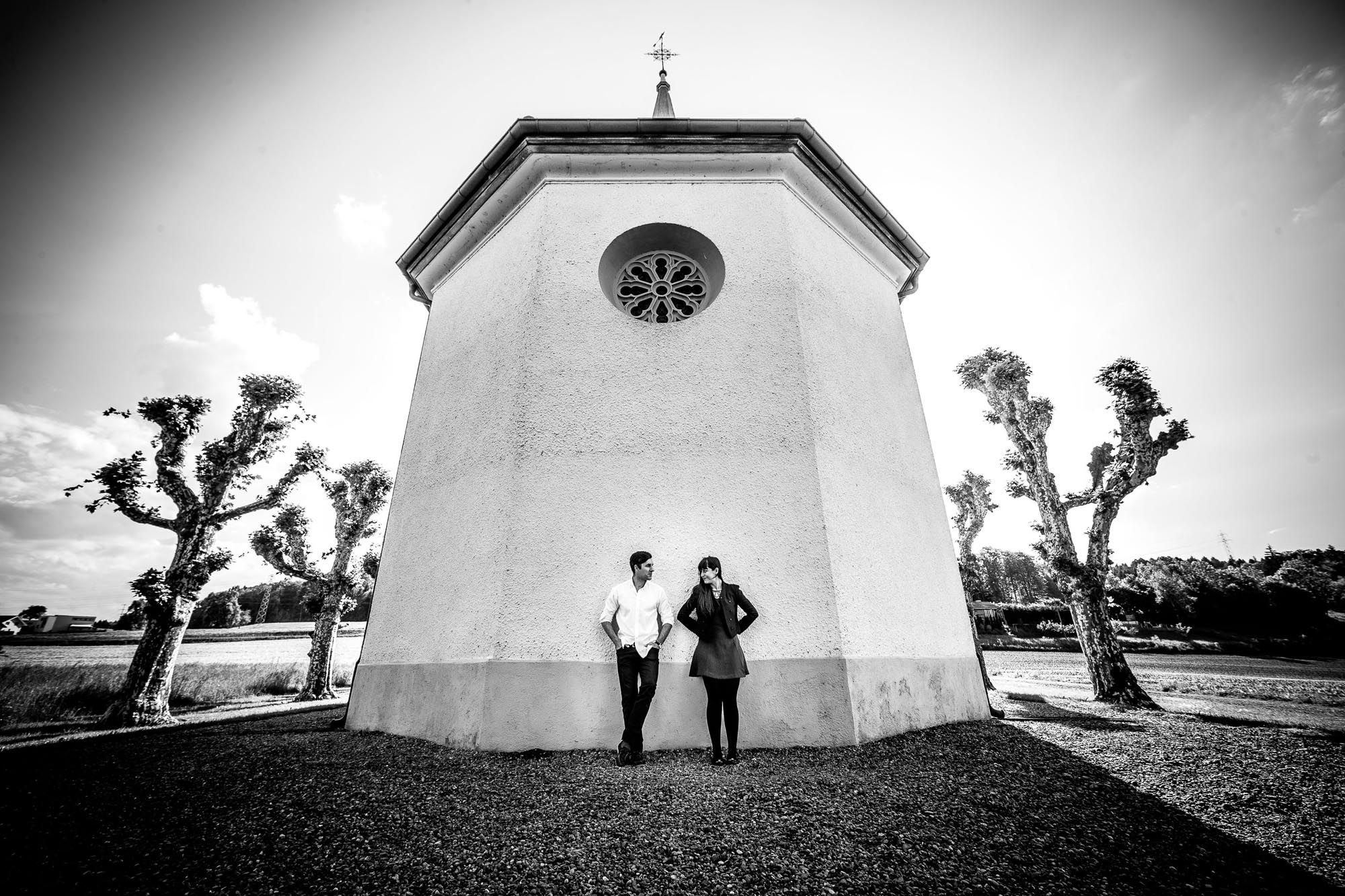 Sabrina und Christian Kapelle Maria Hilf Merenschwand 9763