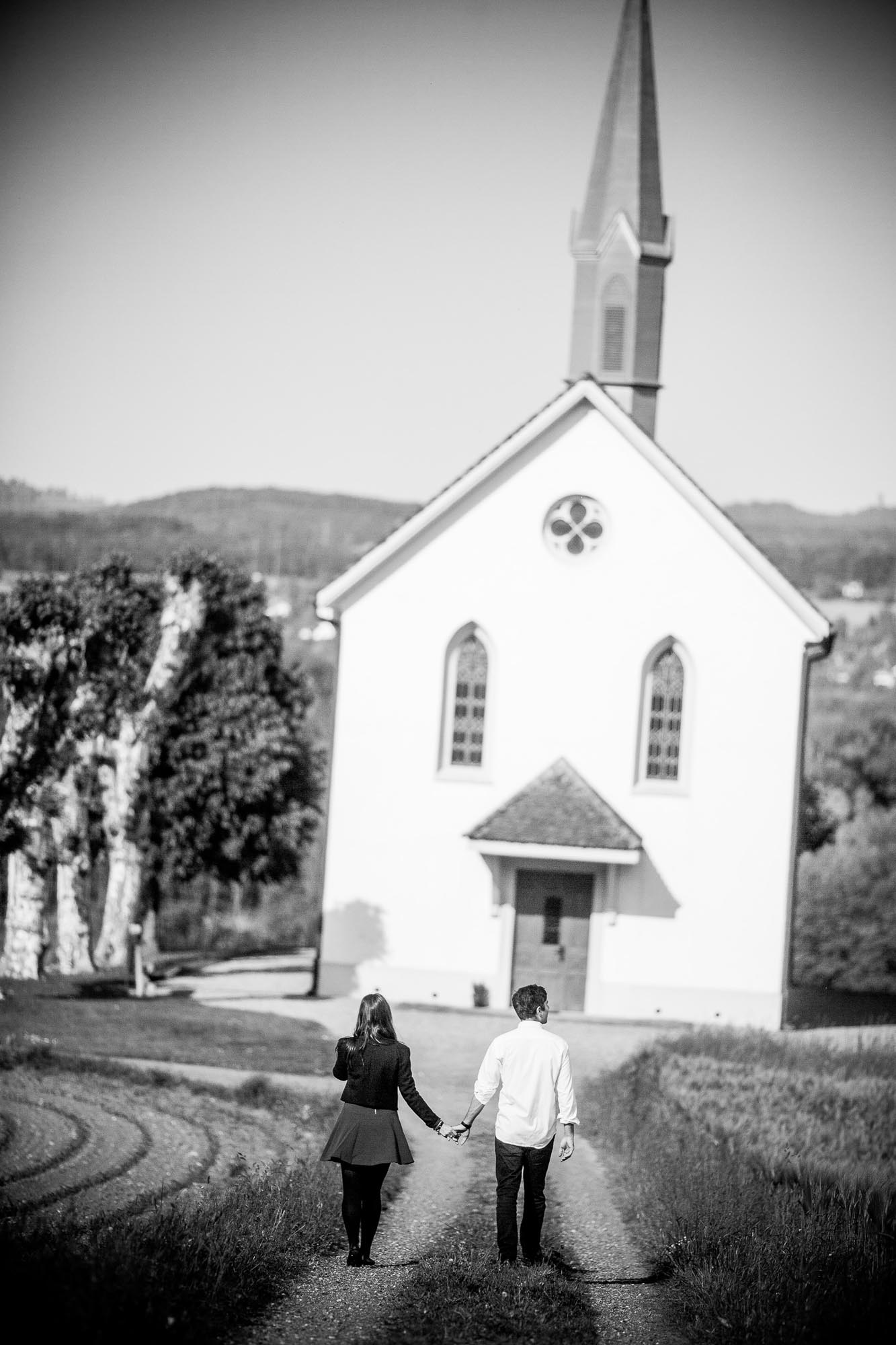 Sabrina und Christian Kapelle Maria Hilf Merenschwand 9862