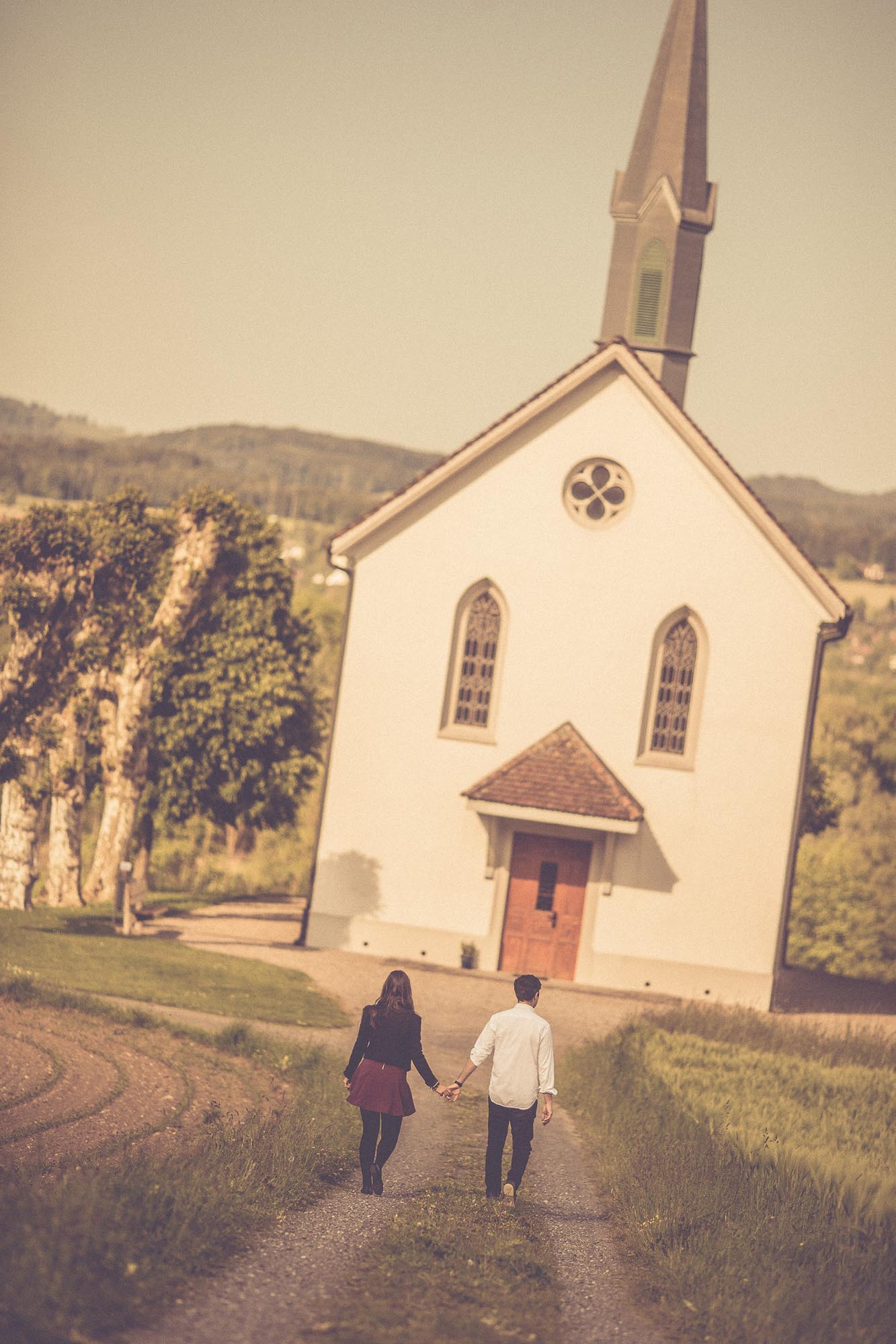 Sabrina und Christian Kapelle Maria Hilf Merenschwand 9872