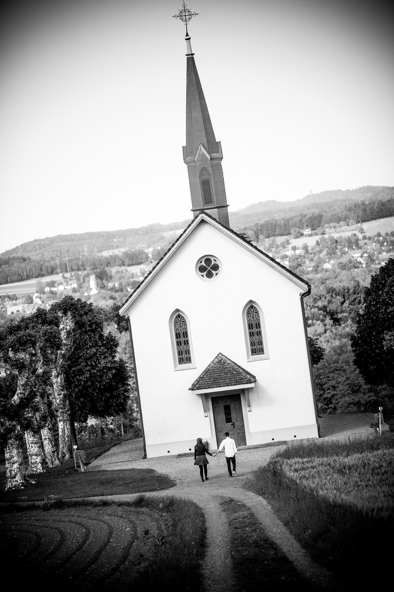 Sabrina und Christian Kapelle Maria Hilf Merenschwand 9887